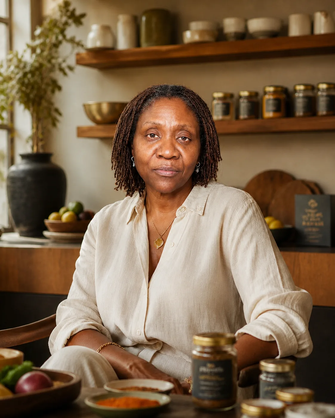 Portrait of the founder of Starlett Creates